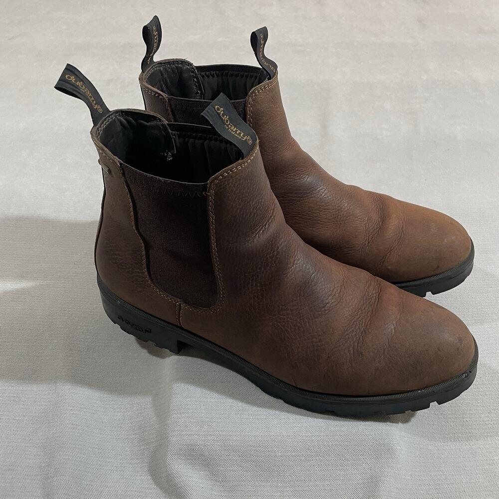 Dubarry of Ireland Brown Leather Gore-Tex Chelsea Boots Men's US 11 EU 45